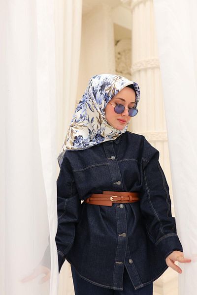 Silk Home Μεταξωτό κασκόλ Twill 11457-55