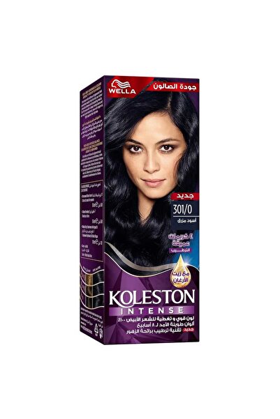Wella Koleston Intense Blue Black Hair Dye - 301/0