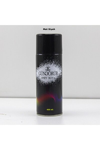 TOPALAKTİCARET Sprey Boya 400 Ml Mat Siyah