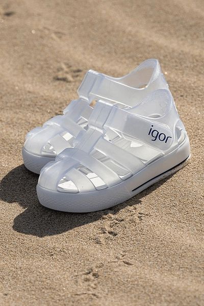 IGOR White baby-child sandals