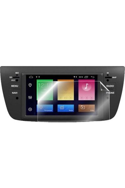Ecr Mobile 9H Nano Screen Protector Compatible with Navimex Tesla Multimedia (197Mmx147Mm)