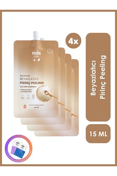 mia klinika Brightening and Whitening Rice Peeling 15 ml