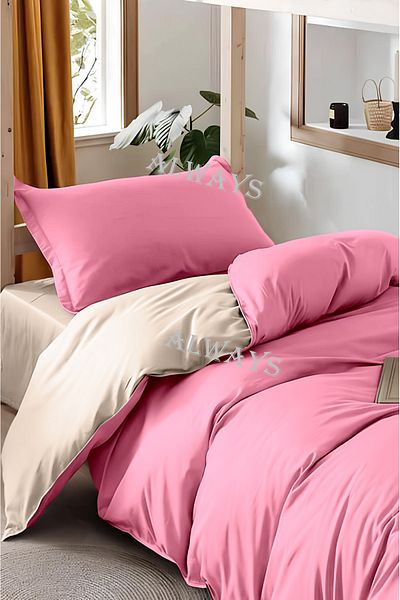 Always Single Elastic Double Sided Duvet Cover Set