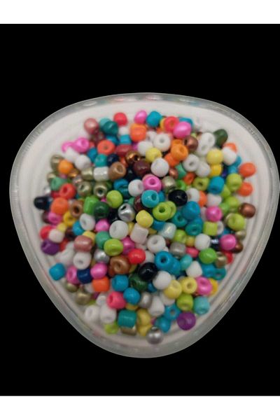 Ralp Moda 0.6 Sand Bead Jewelry Production - 100 Grams, Avg. 4 Mm, 1250-1300 Pieces