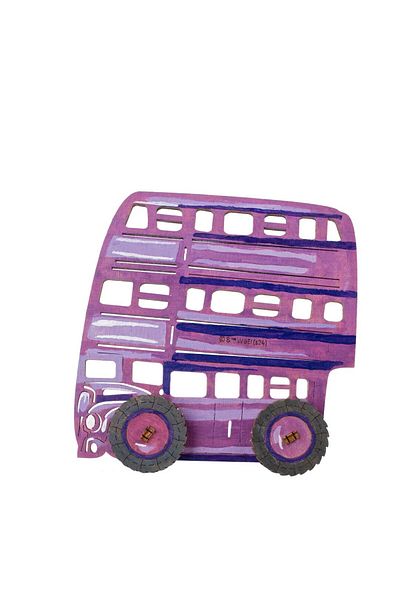 Ugears The Knight Bus coloring page