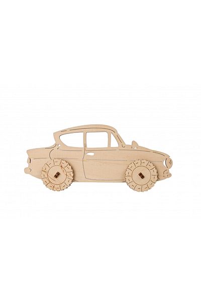 Ugears Ford Anglia Coloring Page