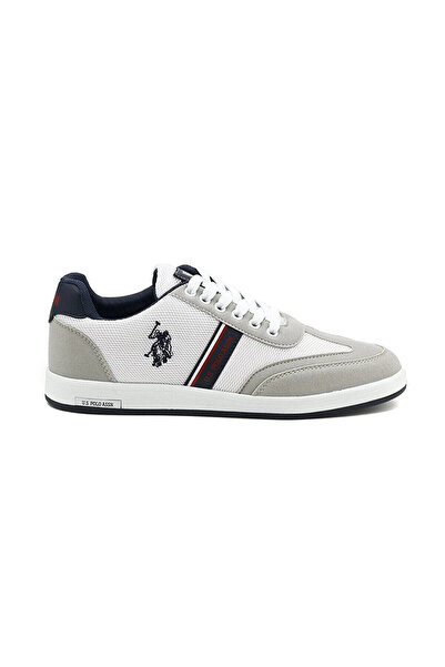 U.S. Polo Assn. حذاء كاجوال رجالي أبيض Kares 4fx 101081680