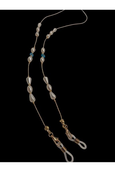 Ralp Moda Glasses Mask Chain with Pearls