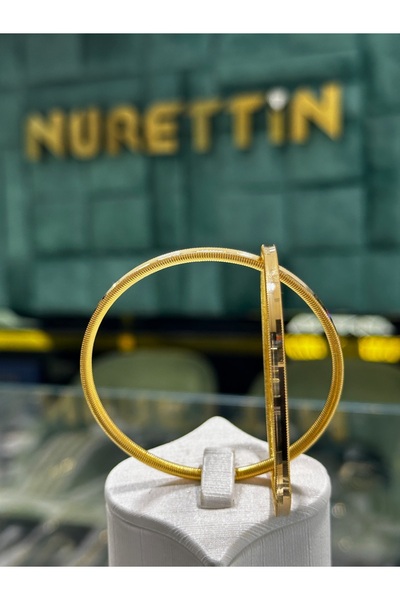 20 Gr 22 Ayar Oluklu Ajda Bilezik