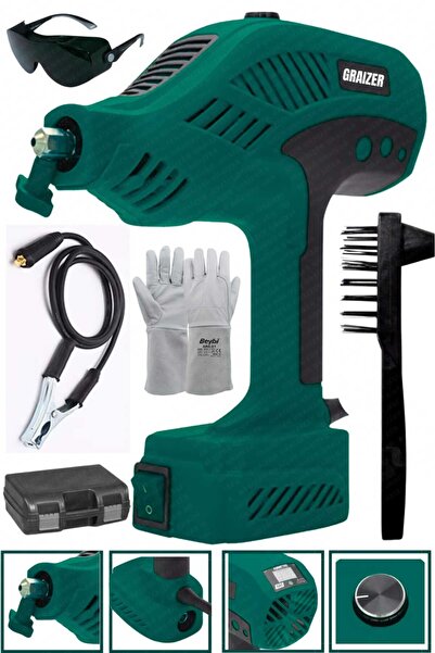 Graizer Profesyonel Y-300 Amper Çift Kartli Çift Soğutma El Tipi Invertör Elektrikli Kaynak Makinesi