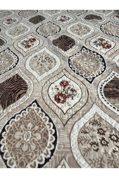 AMASYALI HOME 6 M2 Non-Tire Embossed Carpet Cover in Measurements 200*300