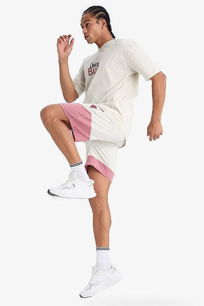 DeFacto NBA Chicago Bulls Standard Fit Κοντό σορτς DeFactoFit E2189AX25SM
