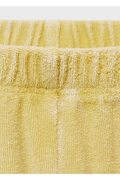 MANGO Woman Terry cotton pamuklu şort