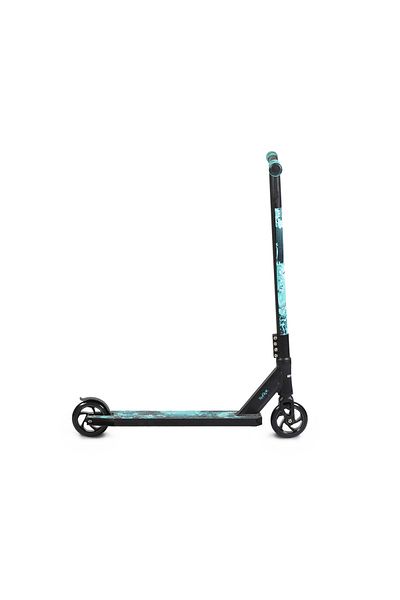OEM BYOX Shock Blue Aluminum Freestyle Scooter for Kids, 360 Degree Rotating Handlebar, Age 8 Years+
