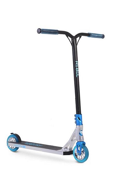 OEM BYOX Rebel Blue Aluminum Freestyle Scooter for Kids, ABEC-9 Bearings, Age 10 Years +