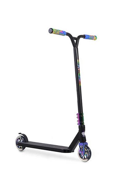 OEM BYOX Rainbow Aluminum Freestyle Kids Scooter, ABEC-9 Bearings, Age 10 Years +