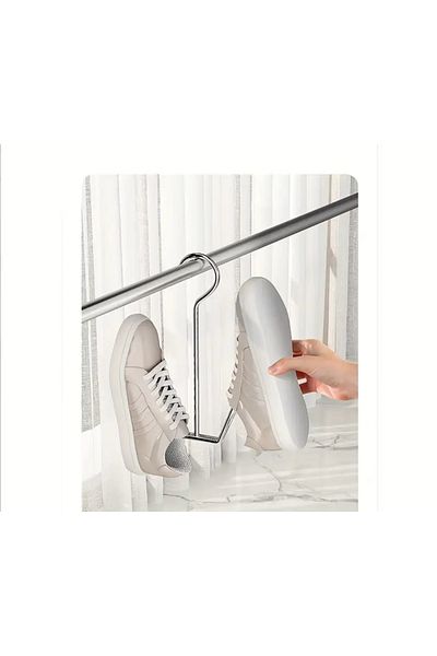 VENTURA STORE Παπούτσια & ιμάντας από ανοξείδωτο χάλυβα Κομψό, ανθεκτικό, οργανωτής για χρήση σε εσωτερικούς και εξωτερικούς χώρους