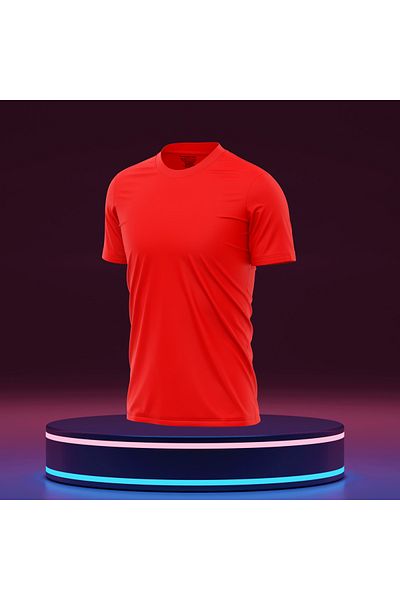 Bulvar Lee Unisex Crew Neck Straight Cut Regular Fit Summer T-Shirt