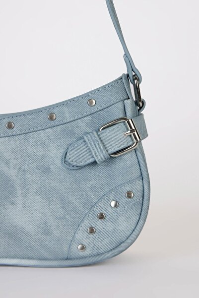 DeFacto Women's Jean Look Shoulder Bag E3704Axns