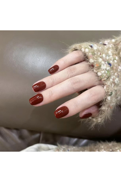 ELNİL BUTİK 24 lü Takma Tırnak Setleri. KISA EBAT