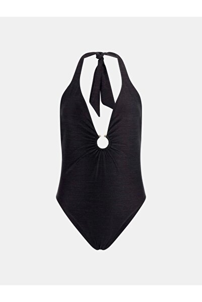 Guess ONE PIECE WITH RING Kadın Siyah Mayo E4GJ19KC632-JBLK