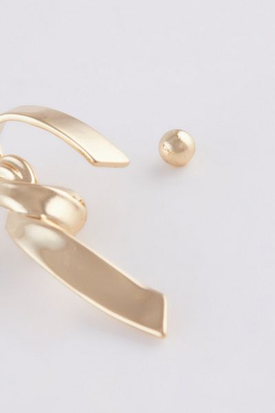 DeFacto Women's Gold Detailed Earrings E3073Axns