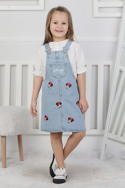 Bloom Bbk-295 Denim Gilet Red Patterned