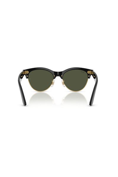 Ray-Ban Rb 2341 90131 51 Clubmaster Way Unisex Oval Black Combined Sunglasses