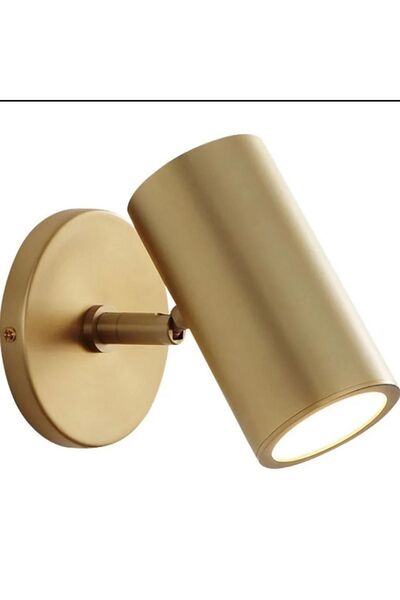 burenze Modern Sophia Aplik Duvar Aplik Oynar Başlıklı Ampul Hariçtir Eskitme Gold Sarı