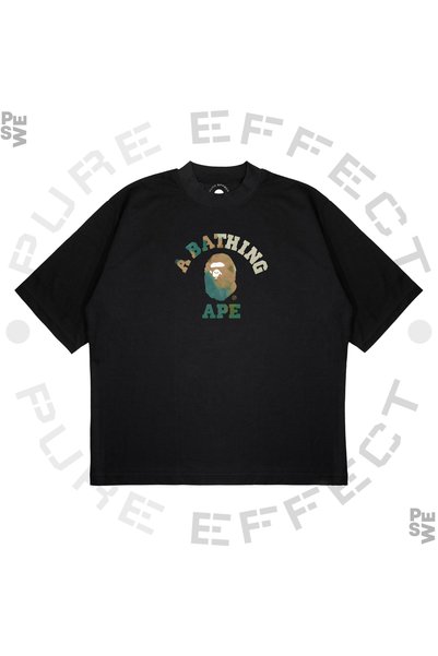 TRAGEDY Uniseks Oversize Majica A Bathing Ape sa Printom Vojnika, Širok Kroj,...