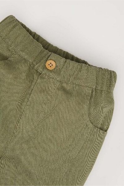 DeFacto Baby Boy Elastic Waist Straight Leg Gabardine Trousers A8429A525Sp