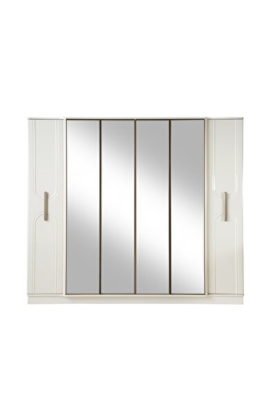 AYDINEV MİLANO MDF 6 KAPILI DOLAP