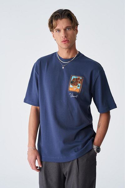 CANMODA Μπλουζάκι One Day Relaxed Cut - Navy Blue