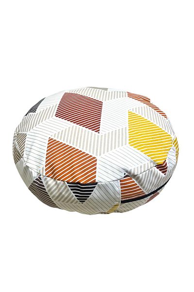 NareSpor Meditation Cushion Geometric Patterned