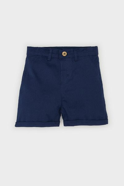 DeFacto Baby Boy 2L Set: Striped Polo and Shorts C3439A525Sm
