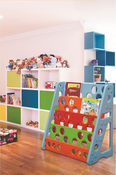 Genel Markalar Anaokulu ve Çocuk Kitaplık - Renkli Kitap Düzenleyici - Oyun O...