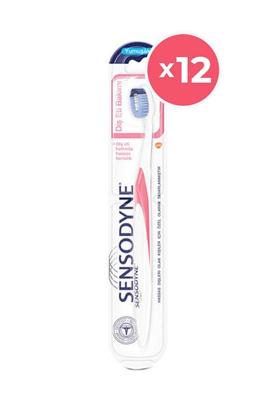 Sensodyne Soft Toothbrush - Meat Care, X 12 Pieces
