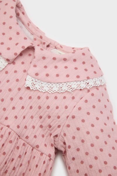 DeFacto Baby Girl Newborn Set Long Sleeve Romper and Pantyhose