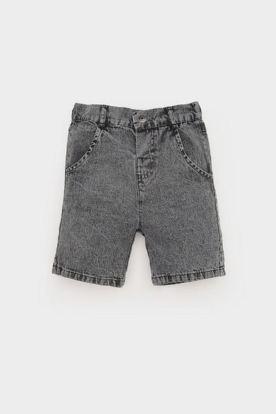 DeFacto Baby Boy Basic Plain Stretchy Waisted Jean Shorts E3382A525Sm