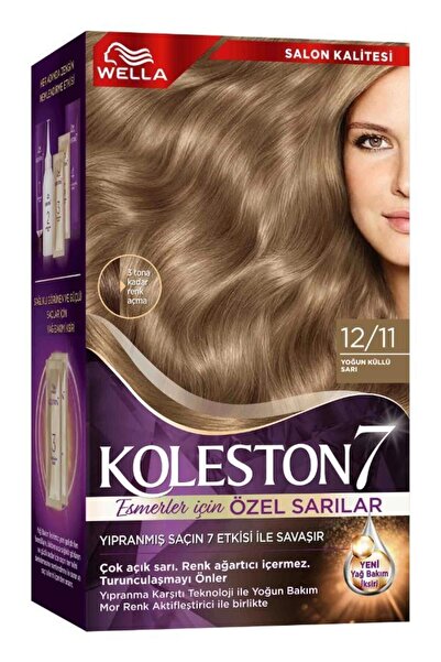Wella Koleston Kit 12/11 Yoğun Küllü Sarı