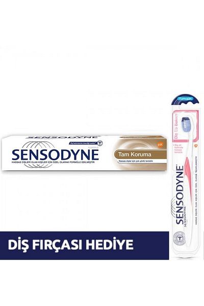 Sensodyne 75 ml Full Protection + 4Pcs Soft Toothbrush