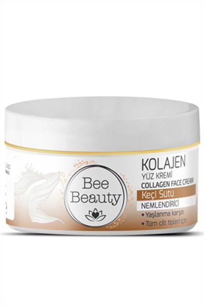 Bee Beauty كريم الوجه المرطب بحليب الماعز والكولاجين 50 مل