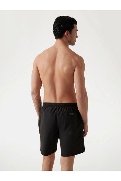 Guess Ανδρικό μαύρο μαγιό Swımtrunk Basic Medium F4gt01wg282-jblk