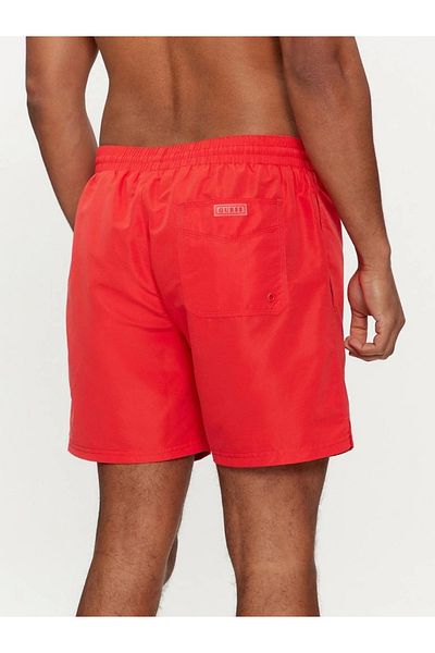 Guess Swimtrunk Basic Medium Men's Red Swimsuit F4Gt01Wg282-G5Q4