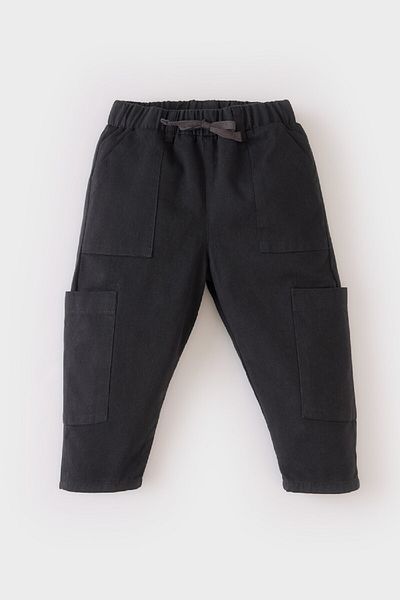 DeFacto Baby Girl Cargo Fit Leg Tip Cut Out Gabardine Pants E2883A525Sp