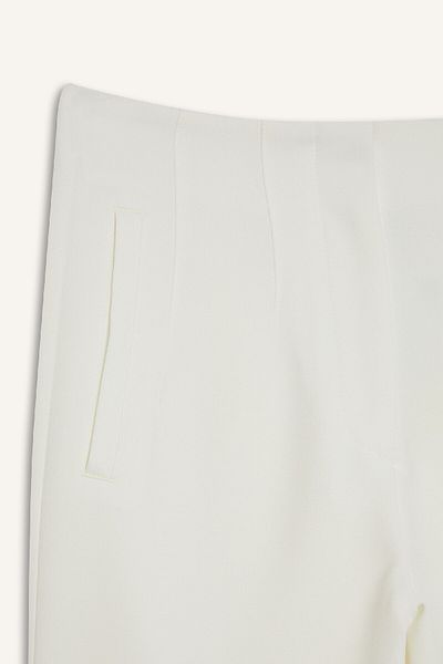 DeFacto Carrot Fit Crop Fabric Pants Zippered High Waist Skinny Leg C2466Ax25Sp