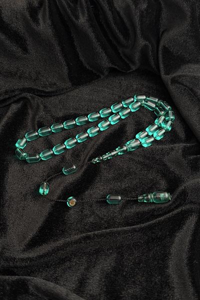 dergah tesbih Capsule Model System Design Clamping Amber Prayer Beads