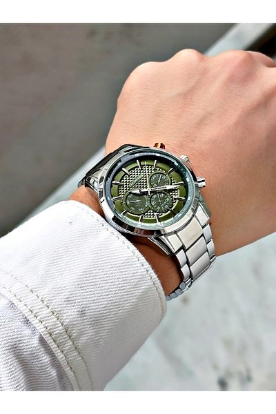 Choppers ساعة يد رجالية معدنية للموسم الجديد