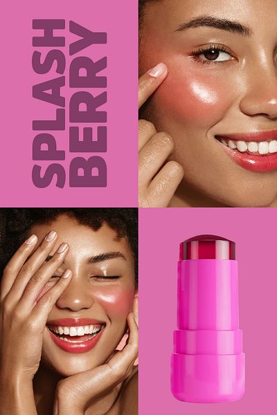 MRS.UMRANTOO Splash Berry Lip and Cheek Tint Gel Blush