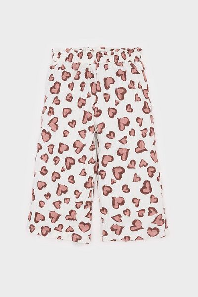 DeFacto Baby Girl 2-Piece Leopard Patterned T-Type Bath Top E5440A525Sm